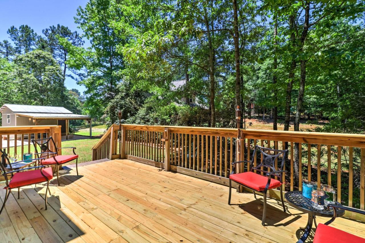 Waterfront West Point Lake Cabin With Private Dock! Whitewater Woods Extérieur photo
