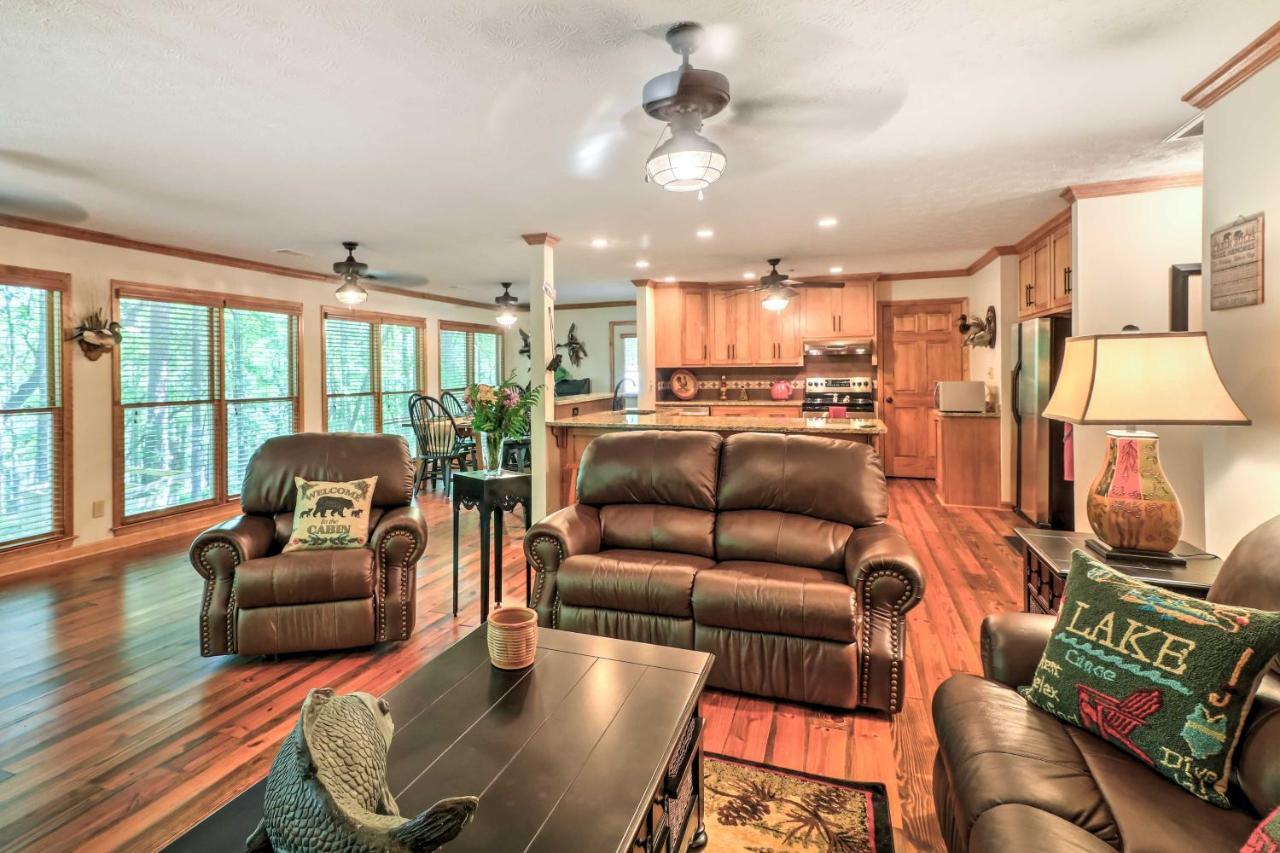 Waterfront West Point Lake Cabin With Private Dock! Whitewater Woods Extérieur photo