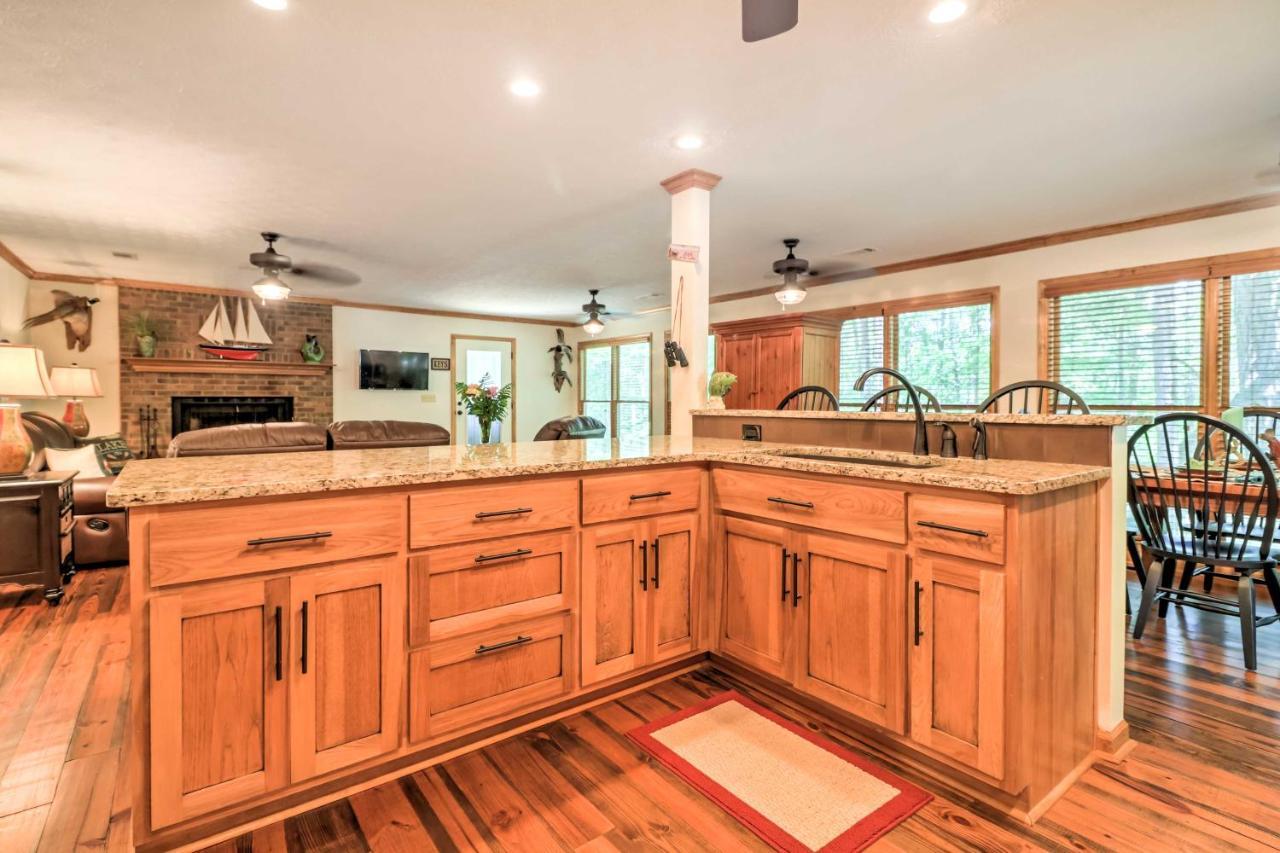 Waterfront West Point Lake Cabin With Private Dock! Whitewater Woods Extérieur photo