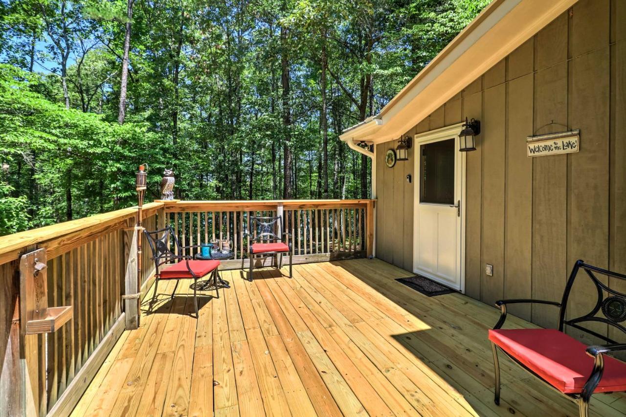 Waterfront West Point Lake Cabin With Private Dock! Whitewater Woods Extérieur photo