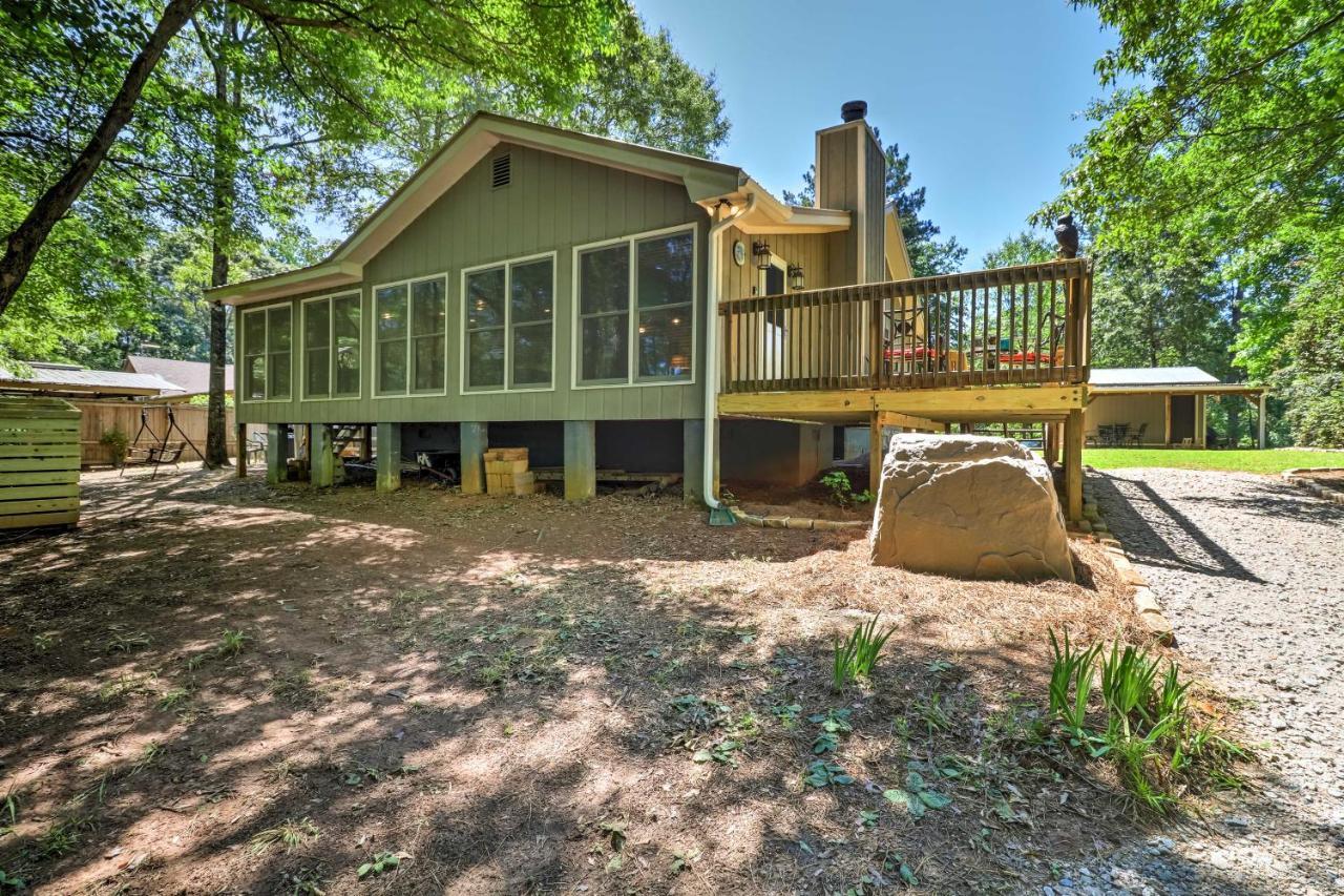Waterfront West Point Lake Cabin With Private Dock! Whitewater Woods Extérieur photo